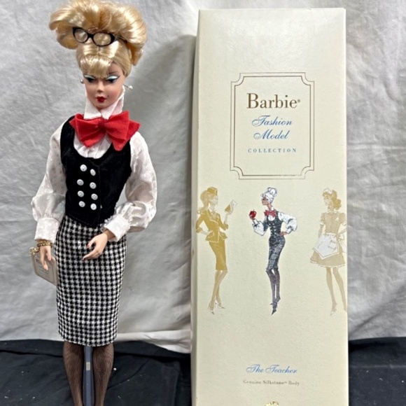 THE TEACHER SILKSTONE BARBIE FASHION MODEL COLLECTION 2005 GOLD LABEL - Picture 2 of 6